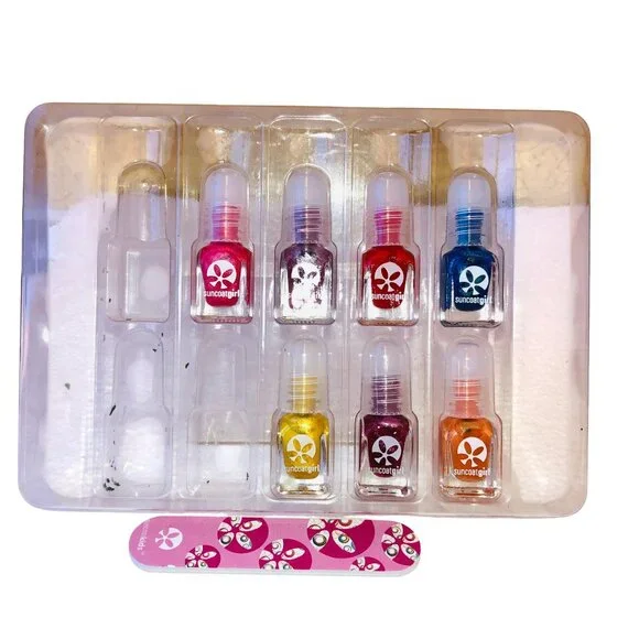 Suncoat Girl Water-Based Nail Polish 8 with File & Stickers - Picture 8 of 8